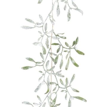 Guirnalda artificial de muérdago FIMPRO, con frutos, helada, blanco-verde, 105 cm Guirnalda artificial de muérdago FIMPRO, con frutos, helada, blanco-verde, 105 cm