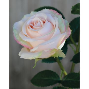 Rosa artificial DELILAH, rosa claro, 55cm, Ø6cm