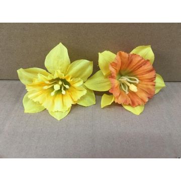 Ramo de narcisos artificiales LELA, amarillo-naranja, 35 cm, Ø 20 cm Ramo de narcisos artificiales LELA, amarillo-naranja, 35 cm, Ø 20 cm