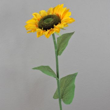 Girasol artificial ESDINA, amarillo, 110 cm