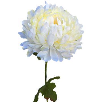 Crisantemo artificial FYRFOR, crema blanco, 70 cm