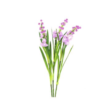 Espuela de caballero artificial AKSINJA, 3 unidades, LED, rosa, 85 cm