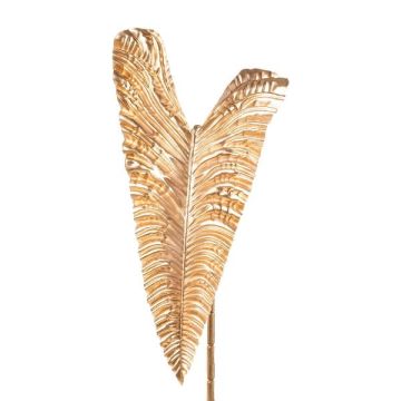 Hoja artificial Colocasia ROSAKIN, dorada metalizada, 105 cm Hoja artificial Colocasia ROSAKIN, dorada metalizada, 105 cm