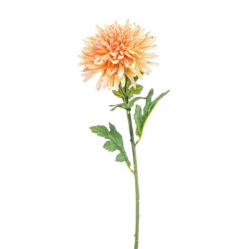 Crisantemo artificial WASMER, melocotón, 70 cm
