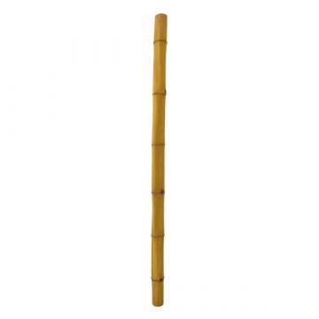Caña de bambú de plástico CHIYOKO, marrón, 200cm, Ø8cm