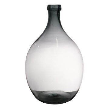 Florero de cristal OMAIA, reciclado, transparente, 43cm, Ø29cm