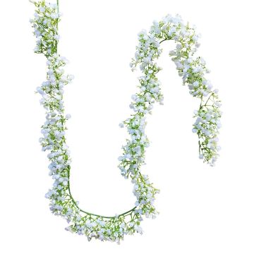 Guirnalda de gypsophila artificial LITAGO, blanca, 180 cm