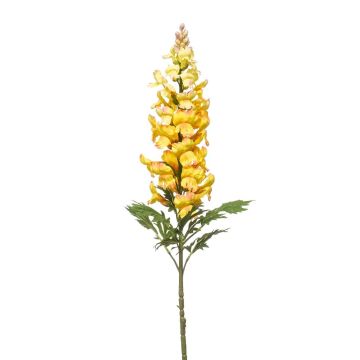 Flor artificial boca de dragón REMLAK, amarilla, 90 cm