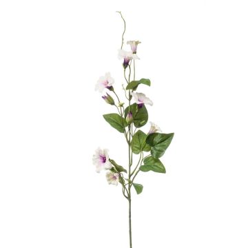 Rama decorativa de petunia KORFEN, crema-lila, 75 cm