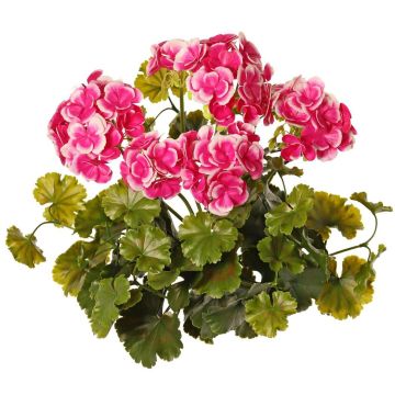 Geranio artificial MALINA en varilla, crossdoor, rosa-pink, 40 cm