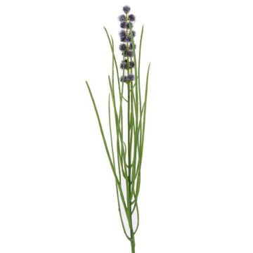Cebollino simulado AHRAS con flores, violeta, 50cm