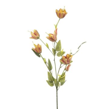 Rama decorativa de flor de ajedrez WALTOR, amarillo-naranja, 85 cm