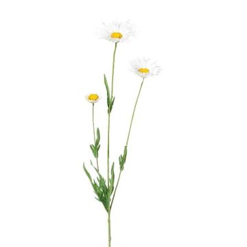 Rama artificial de margarita FRUHIL, blanca, 65 cm