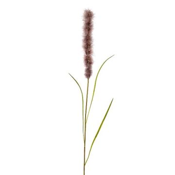 Panícula artificial de hierba de la pampa JARME, malva, 100 cm