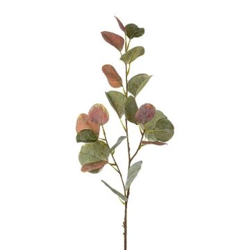 Rama artificial eucalipto KALHEN, verde-lila, 75 cm
