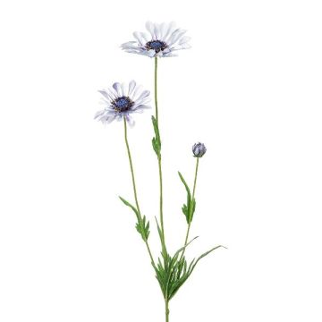 Rama decorativa margarita NIELAY, azul claro, 65 cm