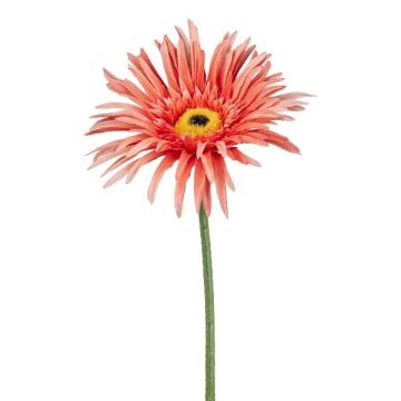 Flor decorativa Gerbera FELISY, salmón, 65 cm