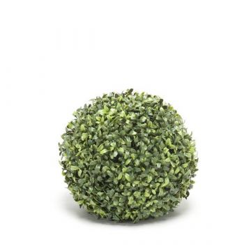 Bola de boj artificial TOM, rejilla de plástico, verde, Ø30cm