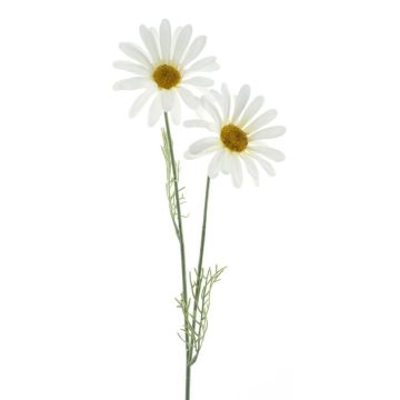 Margarina decorativa SOPY, blanca, 55 cm