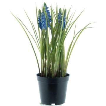 Glicinia de plástico INDALU, azul, 25 cm