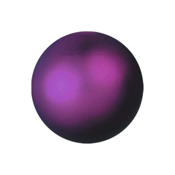 Bola de árbol de Navidad FABIANA, 48 unidades, metálico-violeta, Ø3,5cm