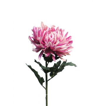 Crisantemo artificial LINGYUN, rosa, 65cm