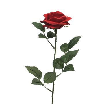 Rosa artificial KAILIN, roja, 65cm