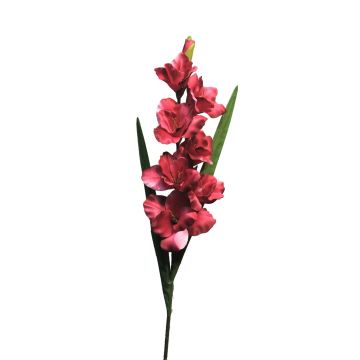 Gladiolo artificial HAOYUN, rosa, 90cm