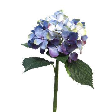 Hortensia artificial FUXIANG, azul-morado, 50cm