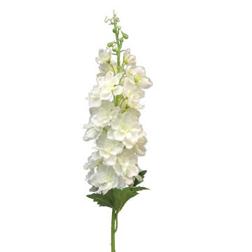 Delphinium artificial JINGMUO, blanco, 90cm
