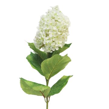 Flor artificial de Hydrangea Paniculata YANGDAN, crema, 85cm