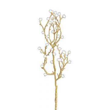 Rama decorativa de gypsophila YUHAN, crema, 70cm