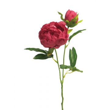 Peonía artificial YIXUAN, rosa, 40cm