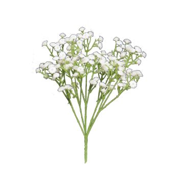 Arbusto artificial de gypsophila CECILIA, blanco, 30cm, Ø1cm