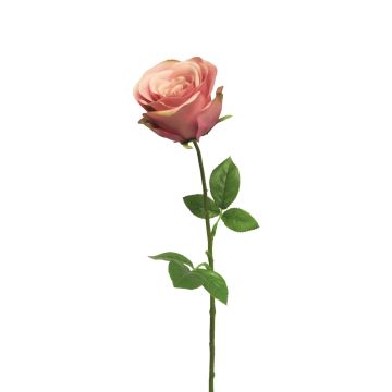 Rosa artificial RUYUN, rosa, 45cm