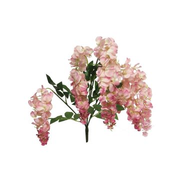 Rama decorativa de wisteria JIALAN, rosa, 75cm