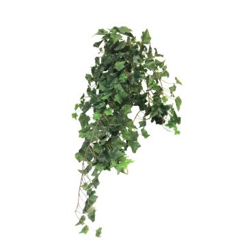 Hiedra artificial para colgar LANSHUO en varilla de ajuste, verde oscuro, 100cm