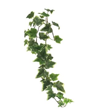 Rama decorativa de hiedra LANSHUO, verde-blanco, 80cm