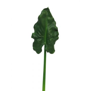 Hoja artificial de anturio YIYOU, verde, 60cm