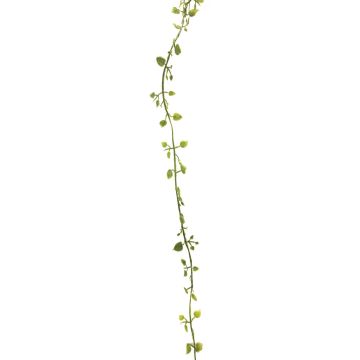 Guirnalda artificial de Muehlenbeckia JIAMIN, verde-gris, 240cm