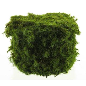 Decoración de piedra de musgo artificial YUELAN, verde, 13x10cm