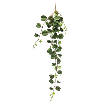 Planta artificial de hoja de corazón XIANHUI, varilla de ajuste, verde, 100cm