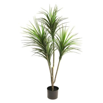 Planta decorativa de Dracaena Marginata XINYAN, tronco artificial, zona de paso, verde, 110cm