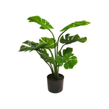 Planta falsa de Philodendron Monstera Deliciosa LIMEINA, 70cm