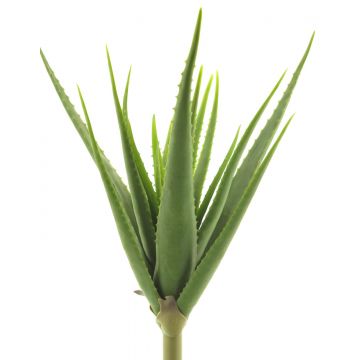 Aloe vera artificial DAHENG en varilla de ajuste, verde, 60cm