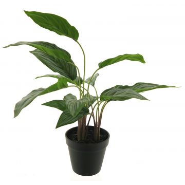 Planta de plástico de aglaonema XIPING, maceta decorativa, verde, 50cm