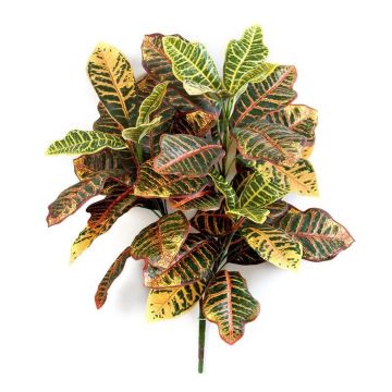 Croton artificial ANNUKKA en varilla de ajuste, multicolor, 75cm