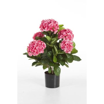 Hortensia flor artificial HARUKA, rosa, 55cm, Ø10-15cm