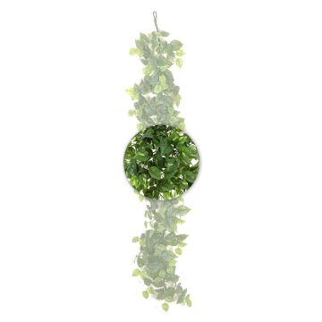 Guirnalda artificial de philodendron variegata EICCA, 180cm