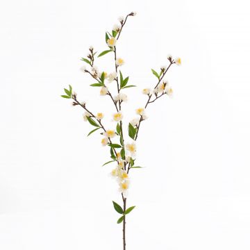 Rama de cerezo sintética KATHRIN, con flores, blanco, 65cm